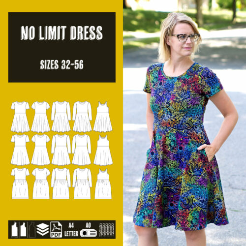No limit dress sewing pattern dress